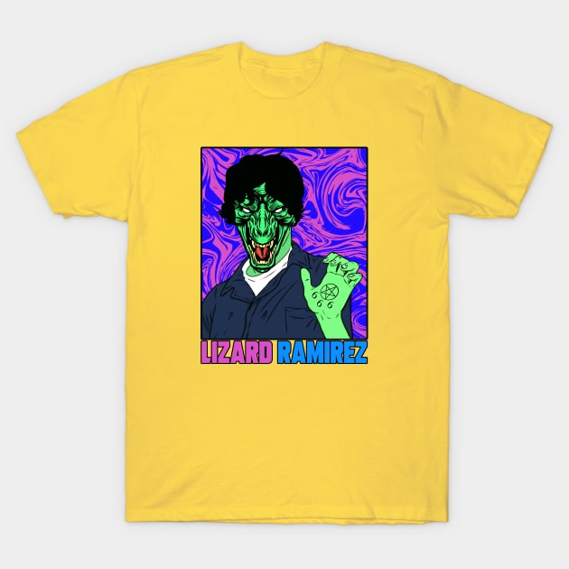 LIZARD RAMIREZ T-Shirt by theanomalius_merch